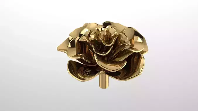 Rose Flower  3D print model