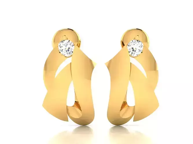 Women Earring 3dm stl fbx obj Render Details