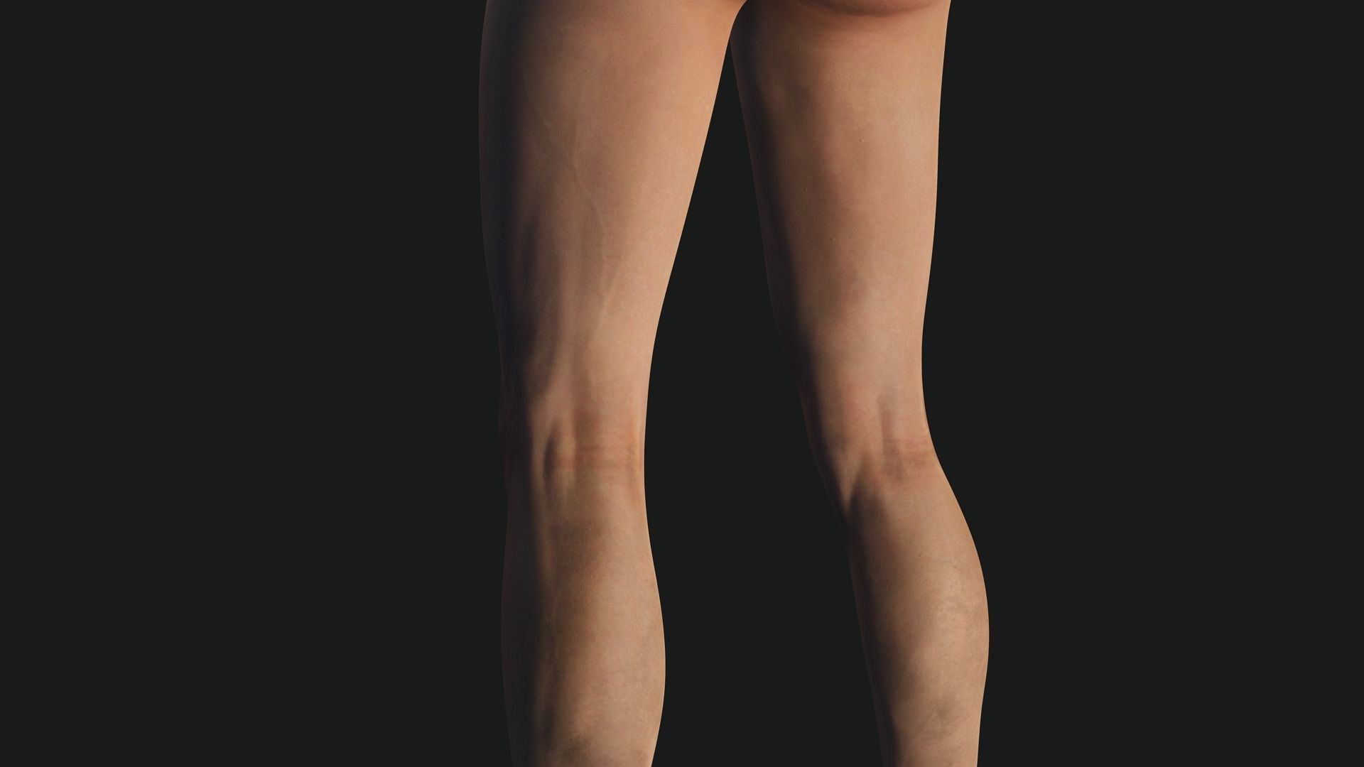 Survival Female Game Ready Low-poly 3D model_23