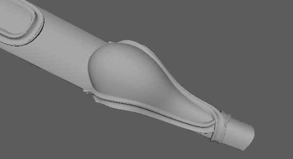 leg High quality 3d models for processing on a cnc machine 3D model_1