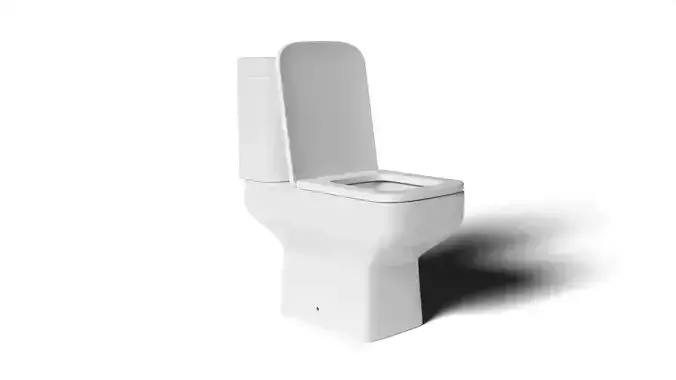 Brooklyn Modern Square Toilet with Soft Close Seat