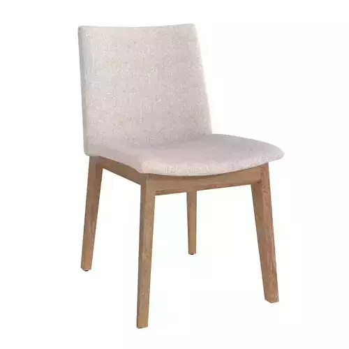 Burke decor Zane Dining Chair 3D model