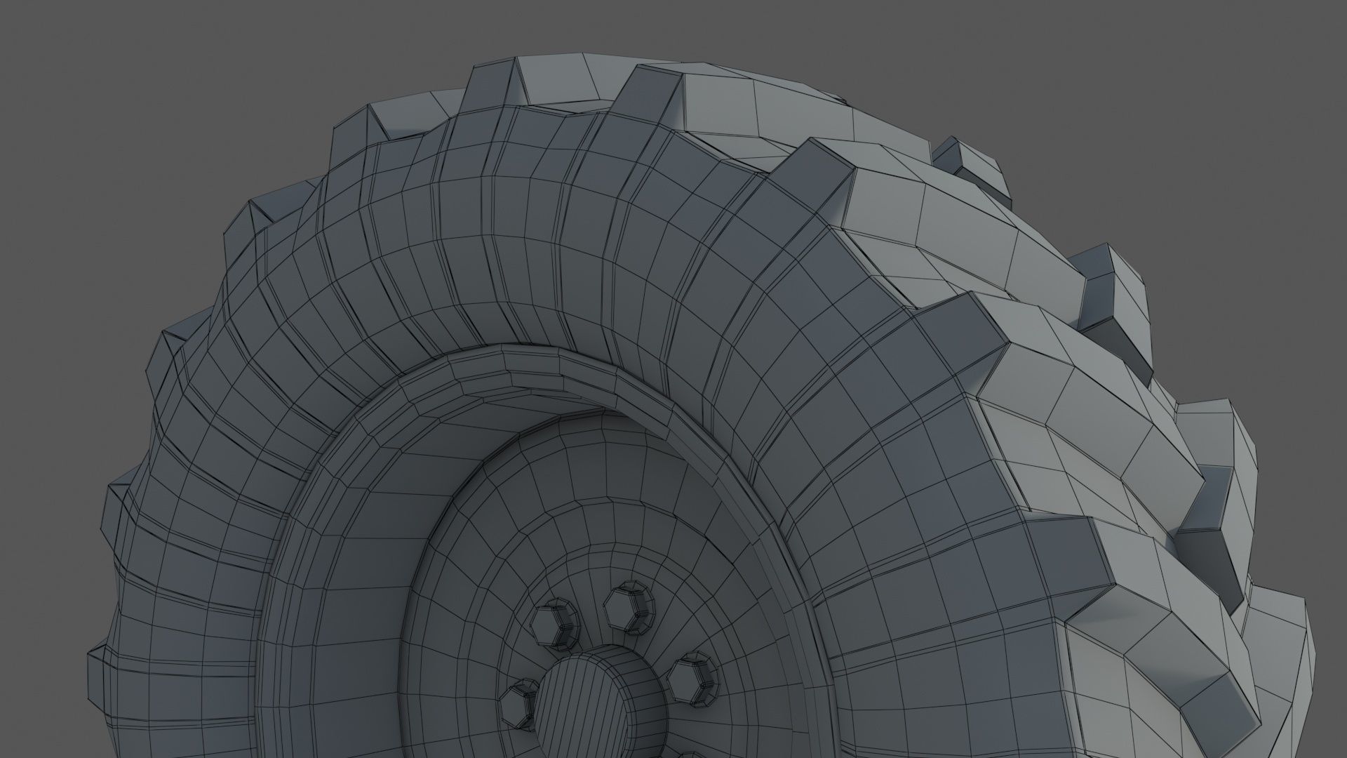 Tractor wheelset 3D model_18