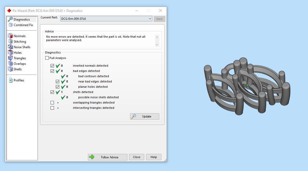 Earring 009 3D print model_3