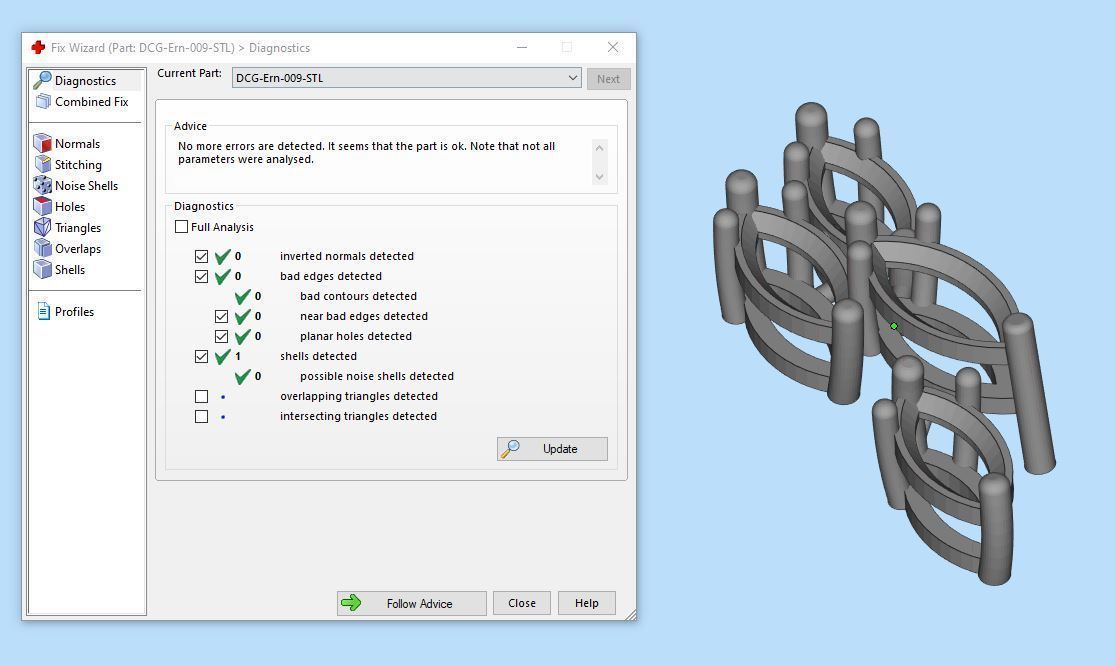 Earring 009 3D print model_8