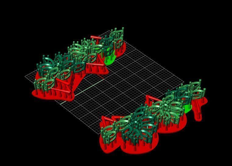 Earring 009 3D print model_14