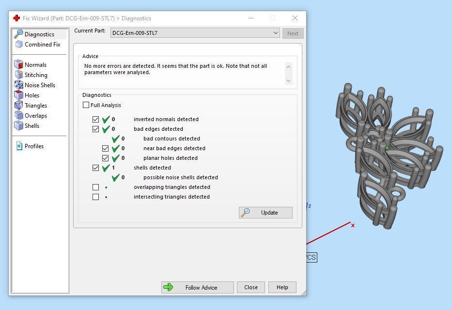 Earring 009 3D print model_4