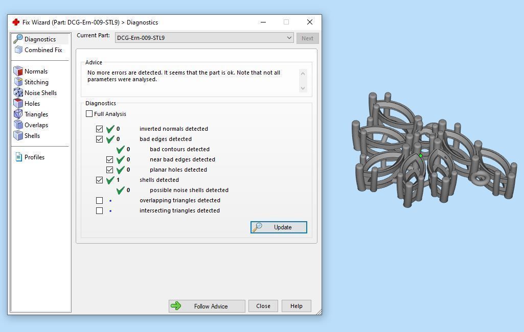 Earring 009 3D print model_6