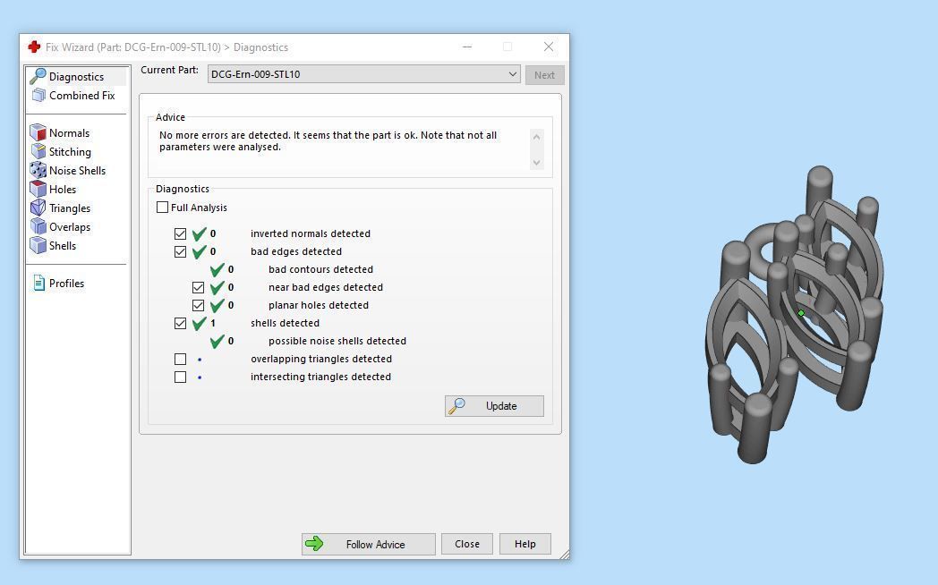 Earring 009 3D print model_7