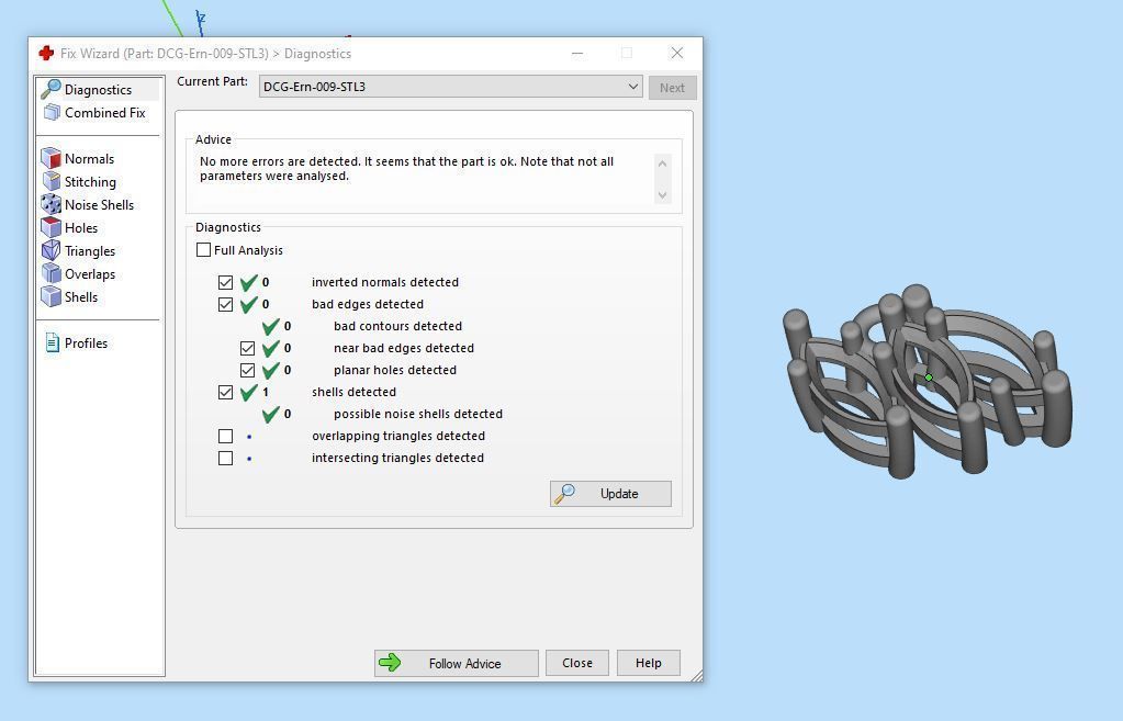 Earring 009 3D print model_10