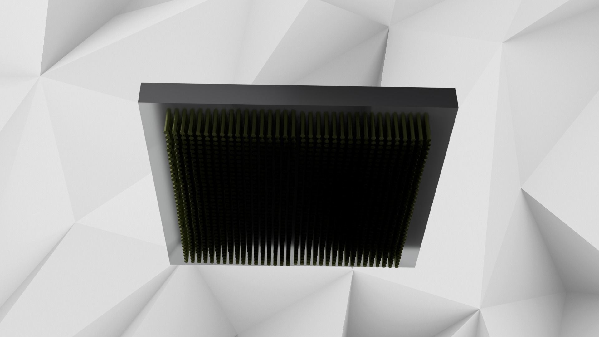 A Simple Cpu Low-poly 3D model_3