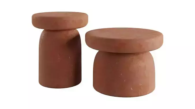 Tototo Coffee Table by Miniforms 3D model