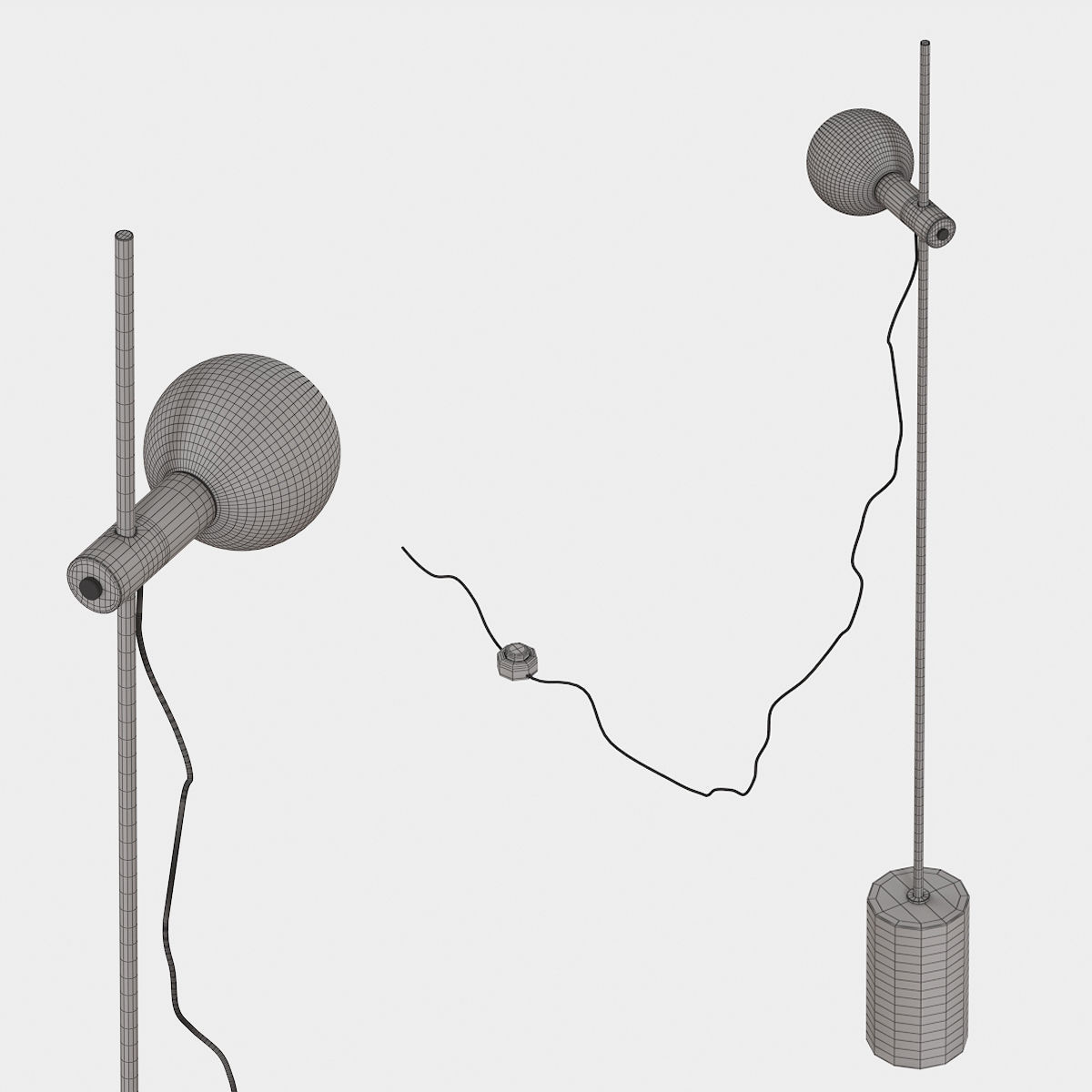 Revolve Floor Lamp 3D model_24