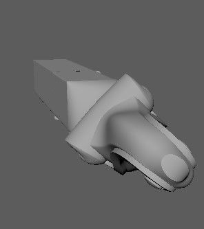 leg High quality 3d models for processing on a cnc machine 3D model_1