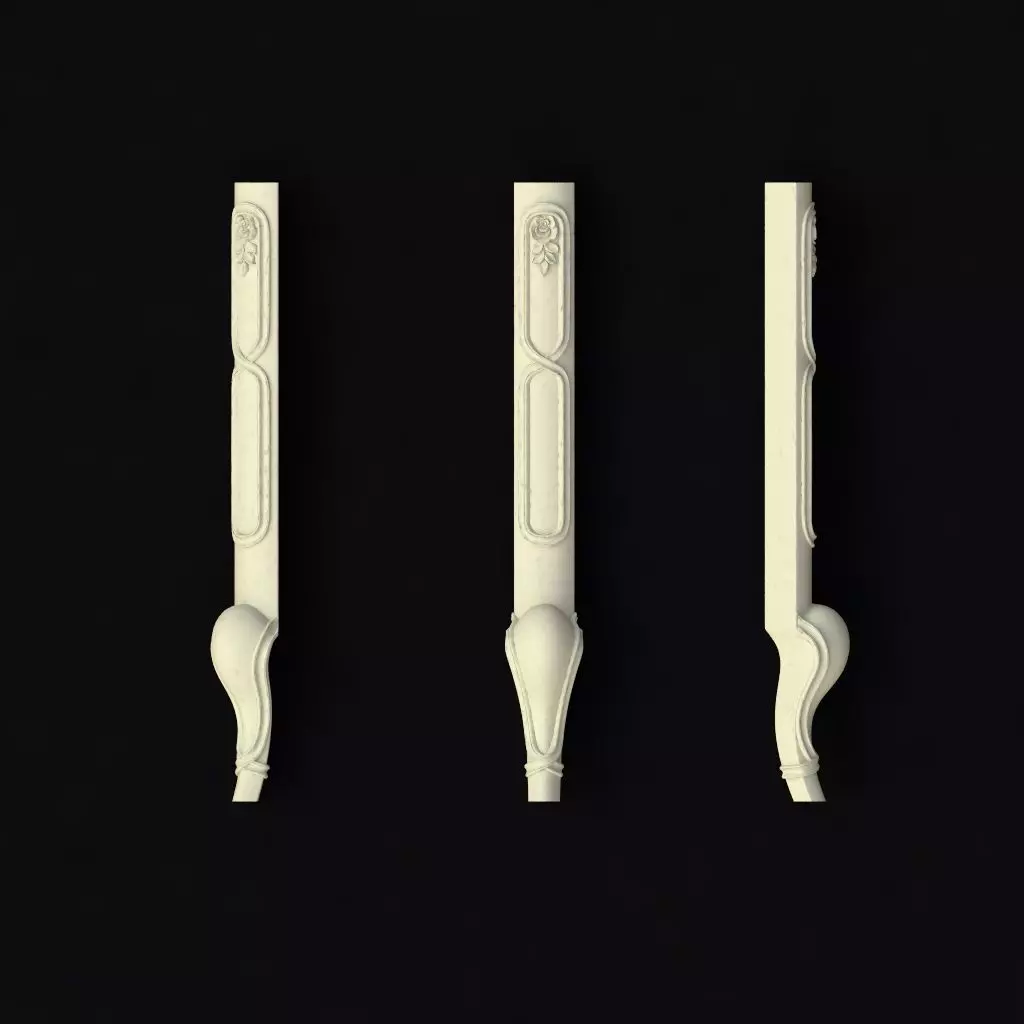 leg High quality 3d models for processing on a cnc machine 3D model_0