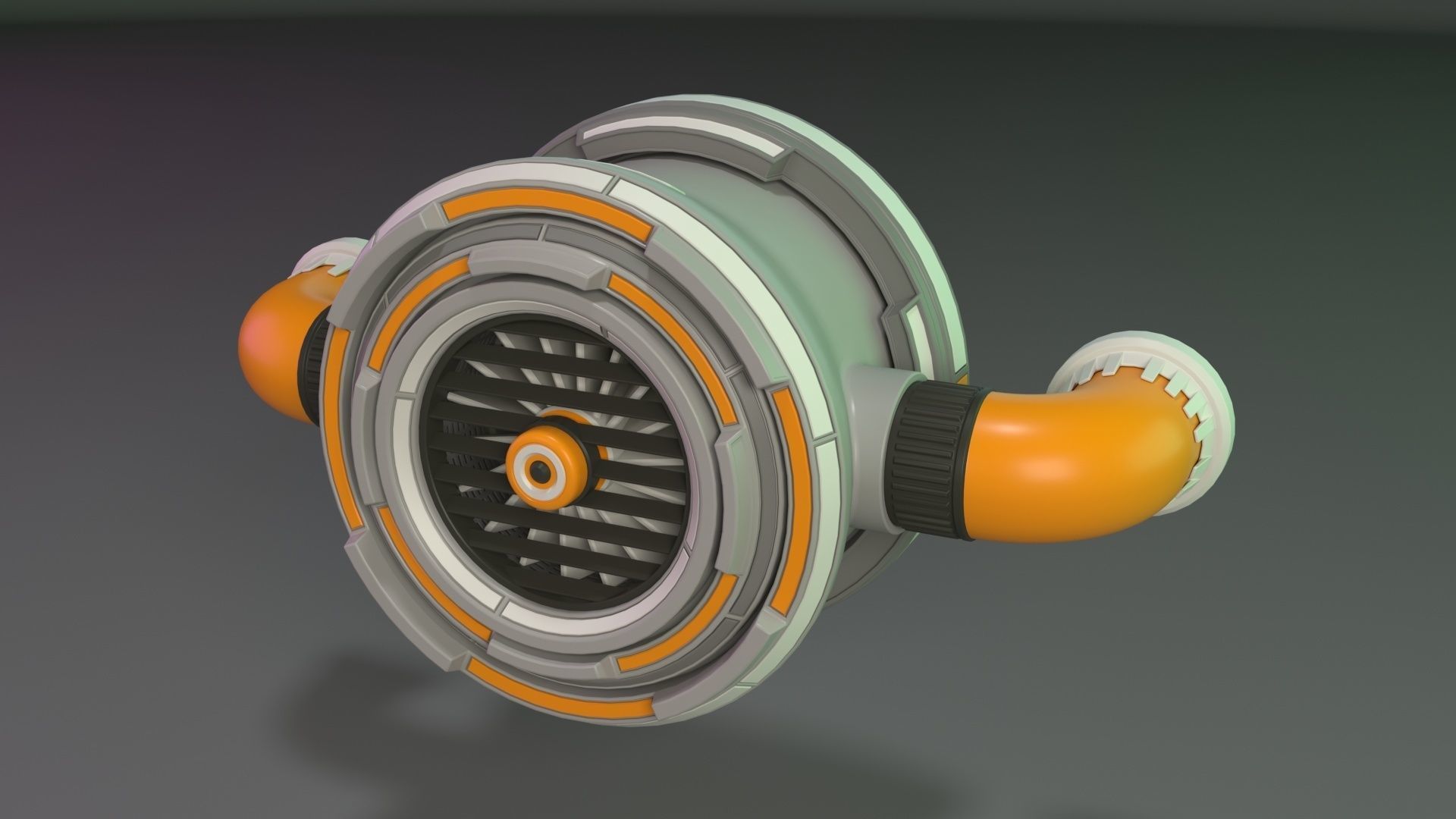 Wall Electric Props 1 - 20 pieces 3D model_12