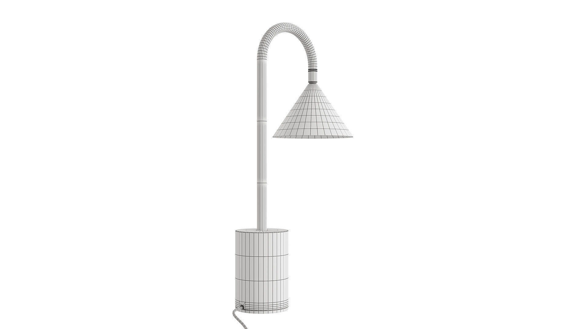 OZZ Desk Lamp by Miniforms 3D model_3