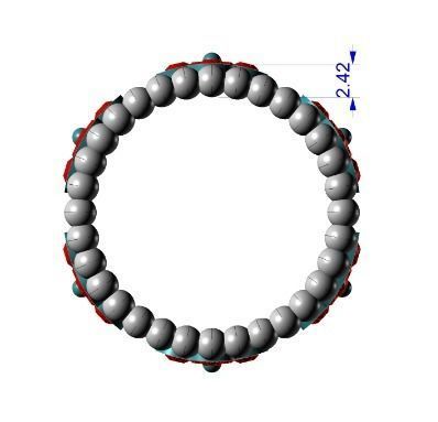 CG302 gold and diamond flower band ring 3D print model_26