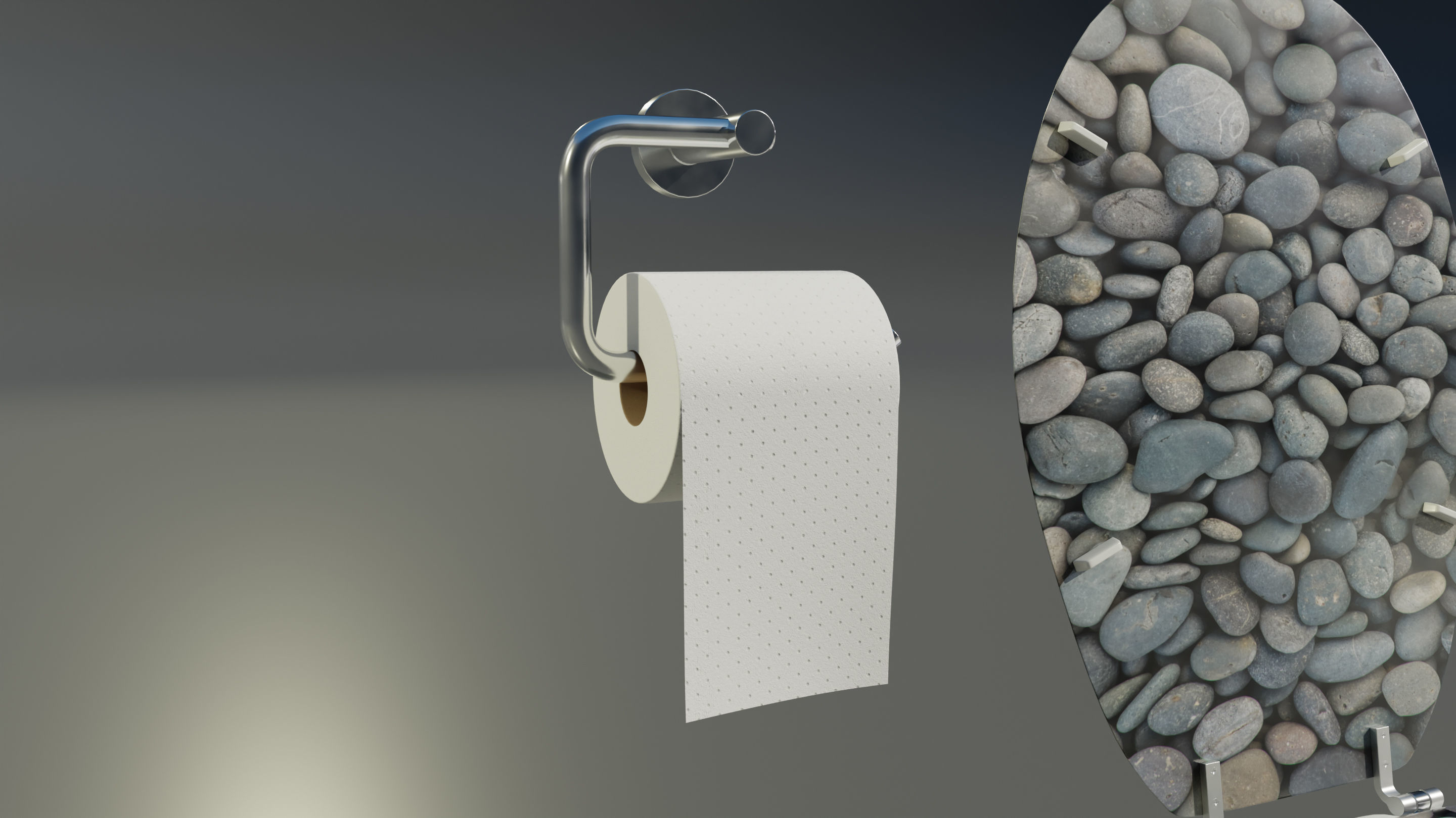 Toilet 3D model_8