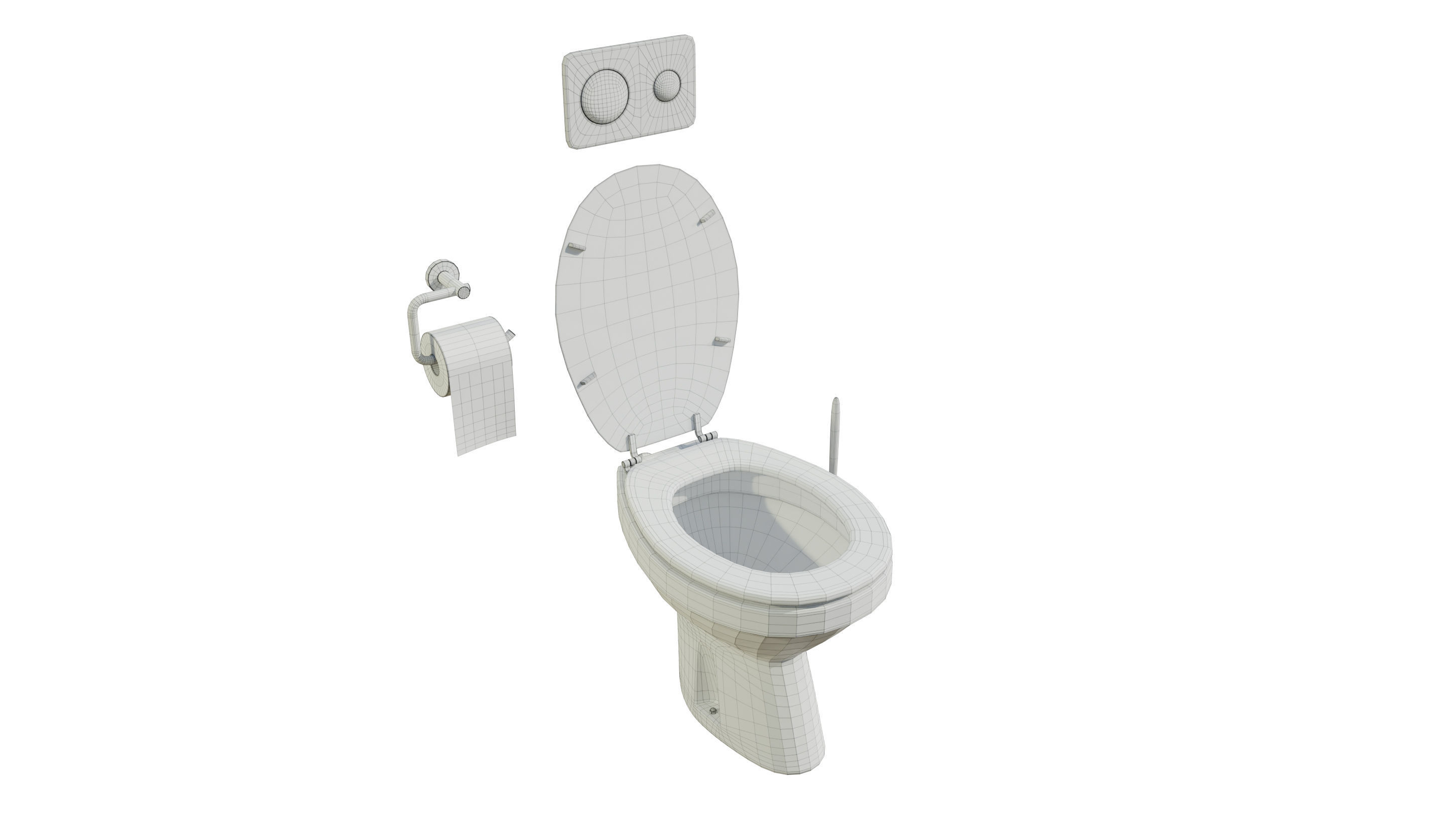 Toilet 3D model_12