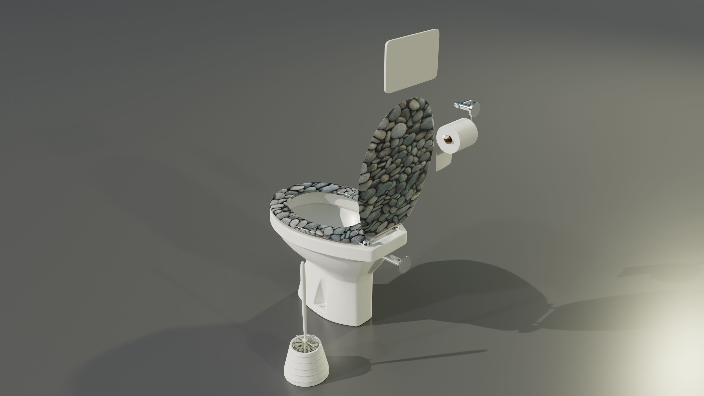 Toilet 3D model_4
