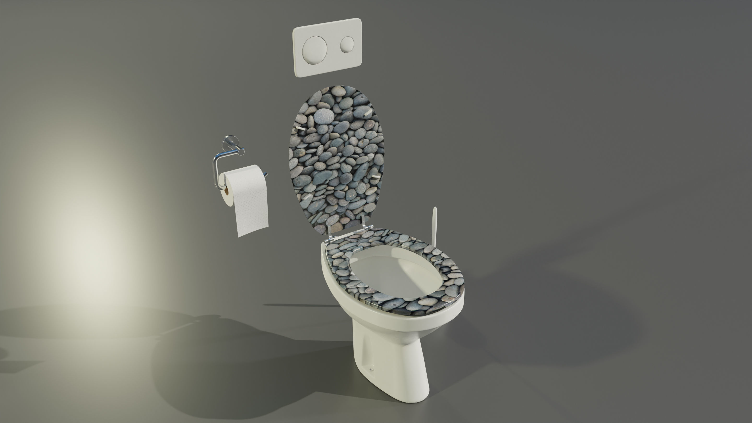 Toilet 3D model_2