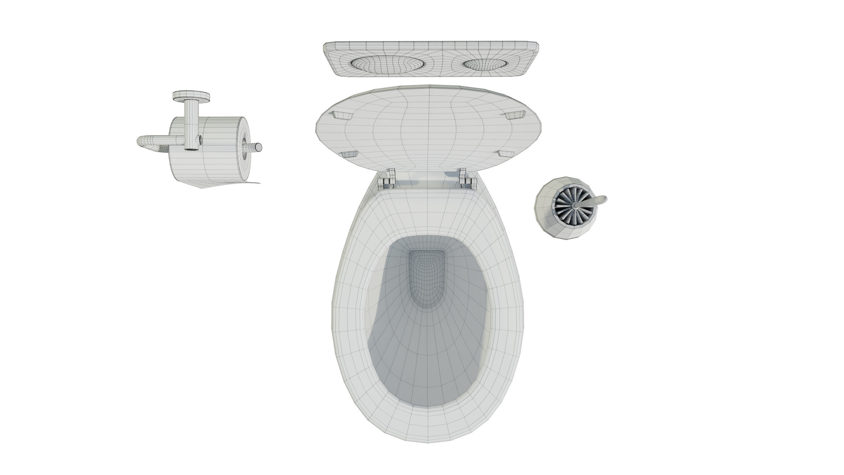Toilet 3D model_20