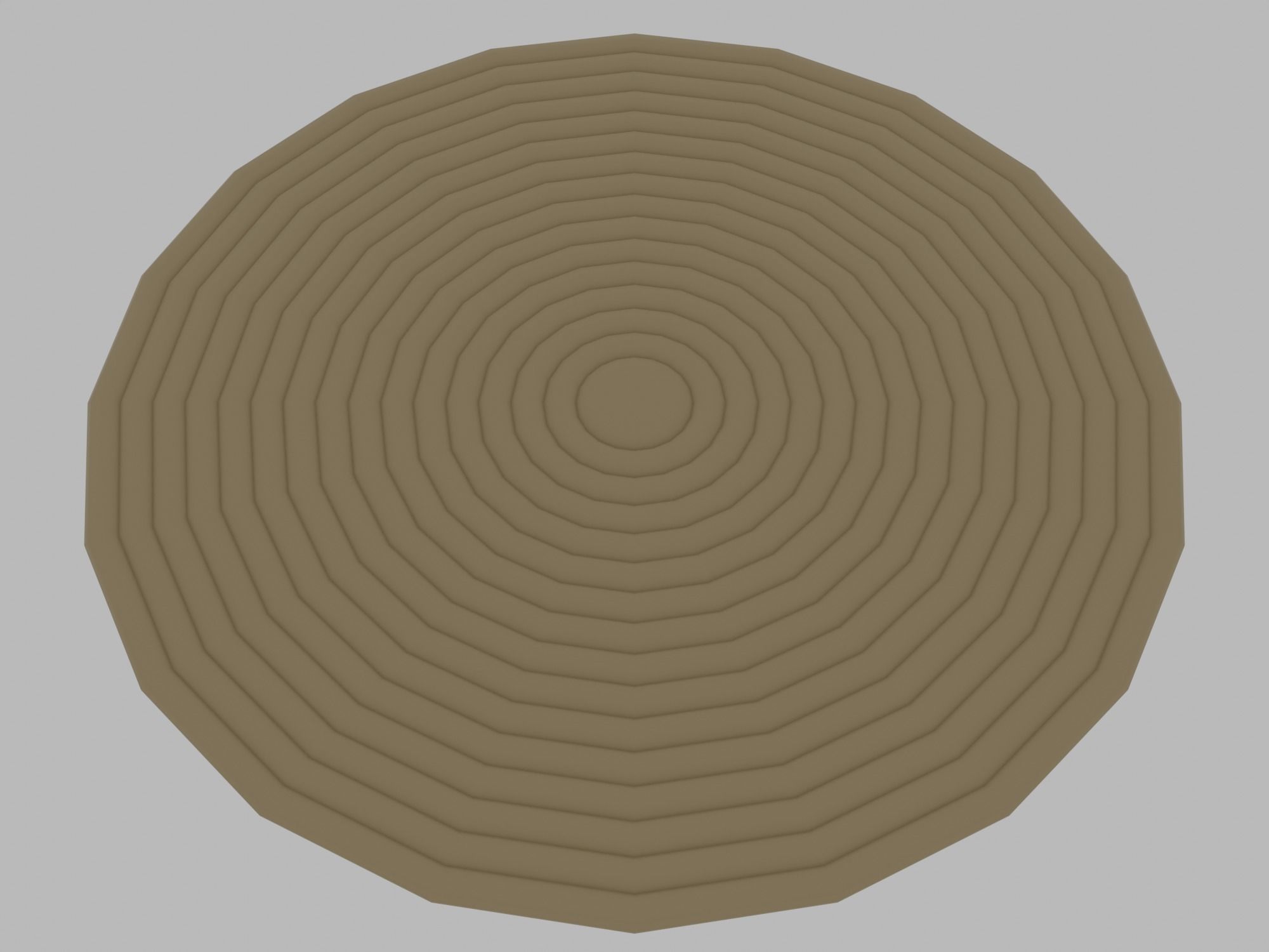 Gazebo Low-poly 3D model_16