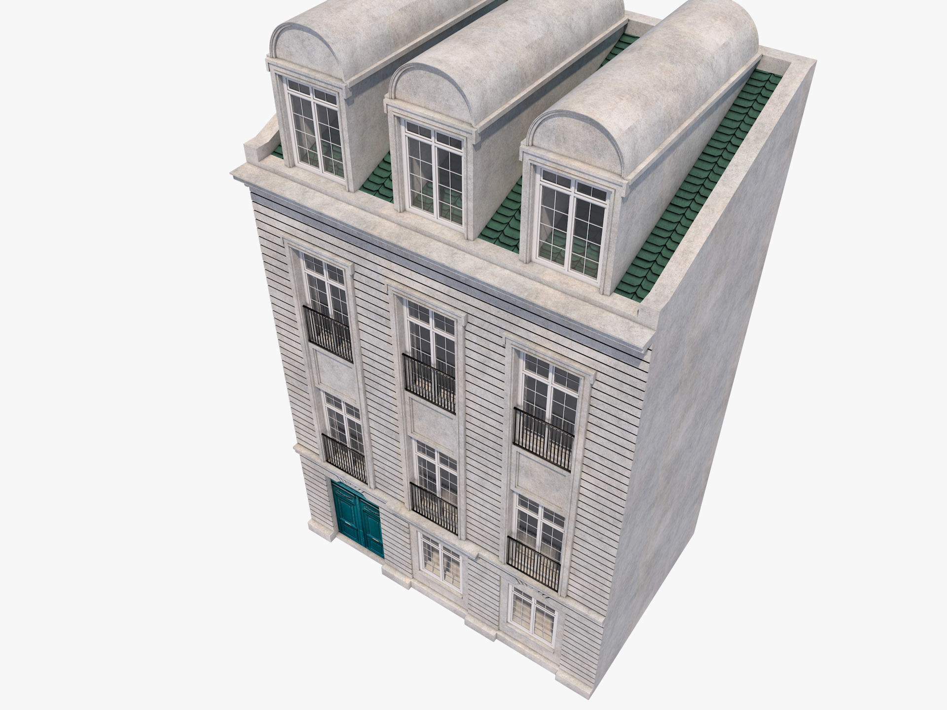 European building 1 3D model_3
