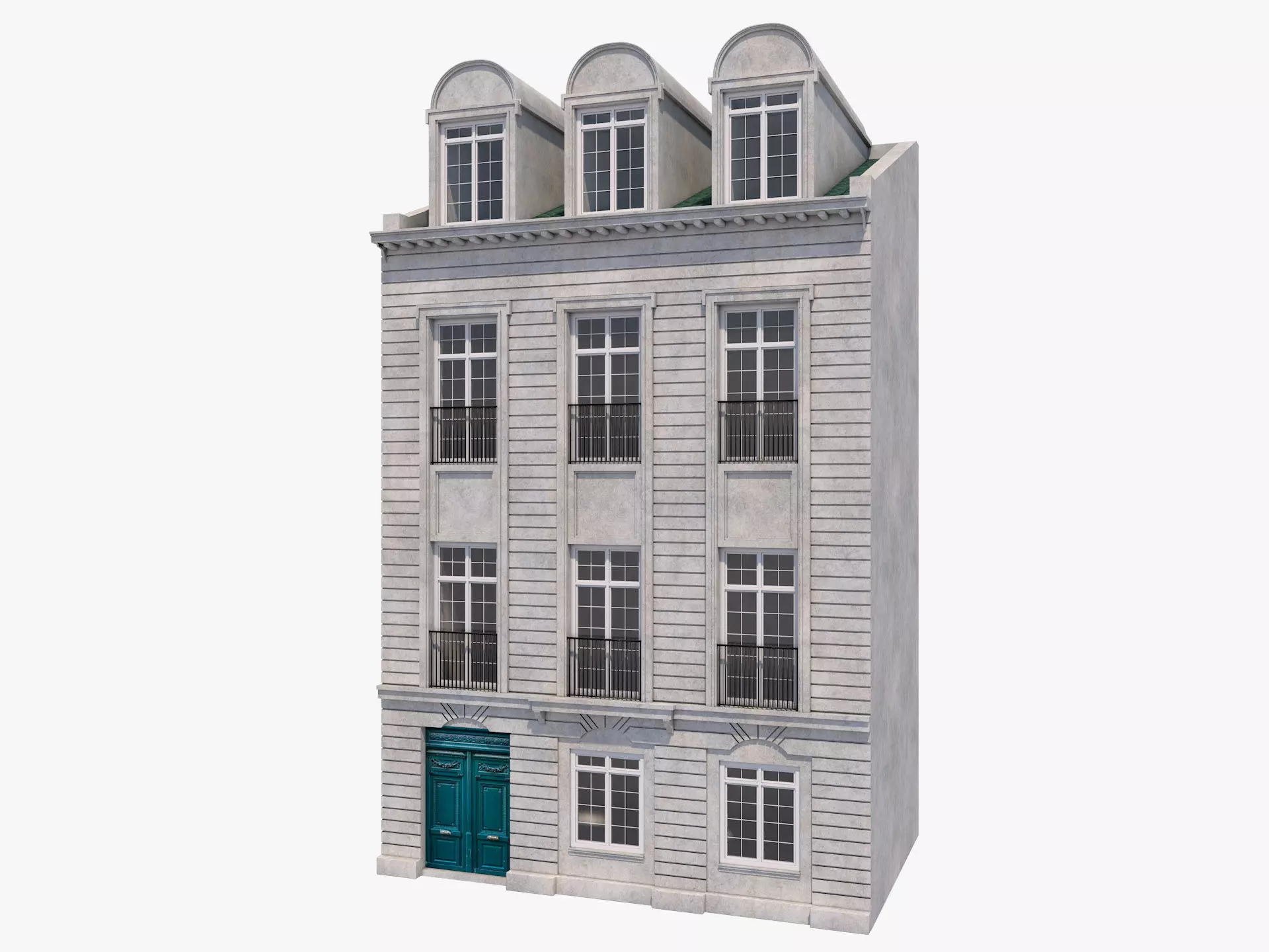 European building 1 3D model_0