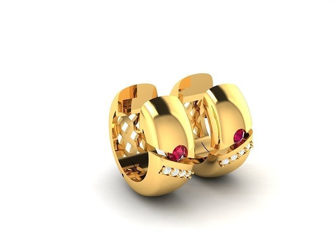 Women Earring  3D print model