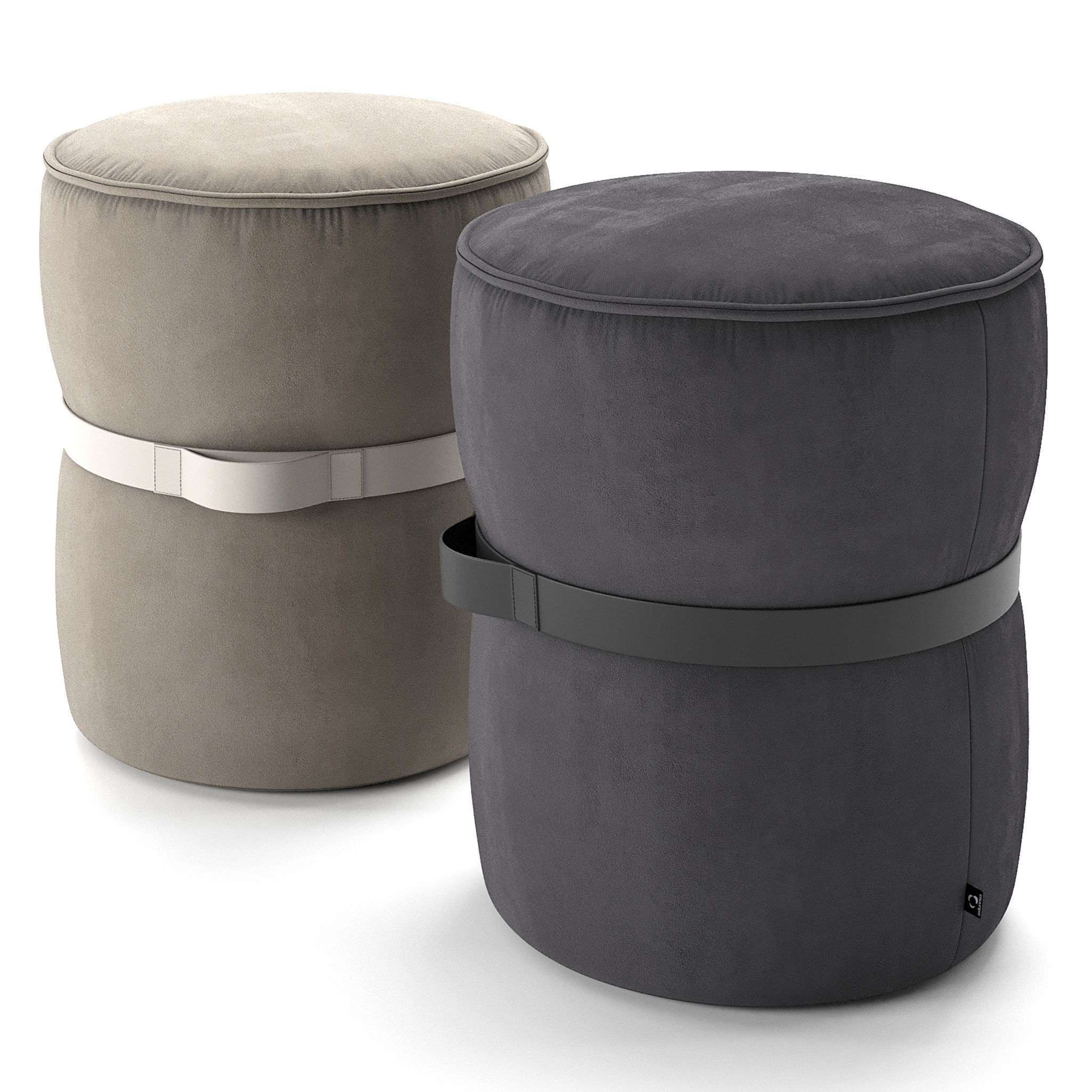Connubia Pouf 3D model_1