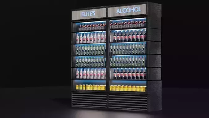 Alcohol stand Loft style