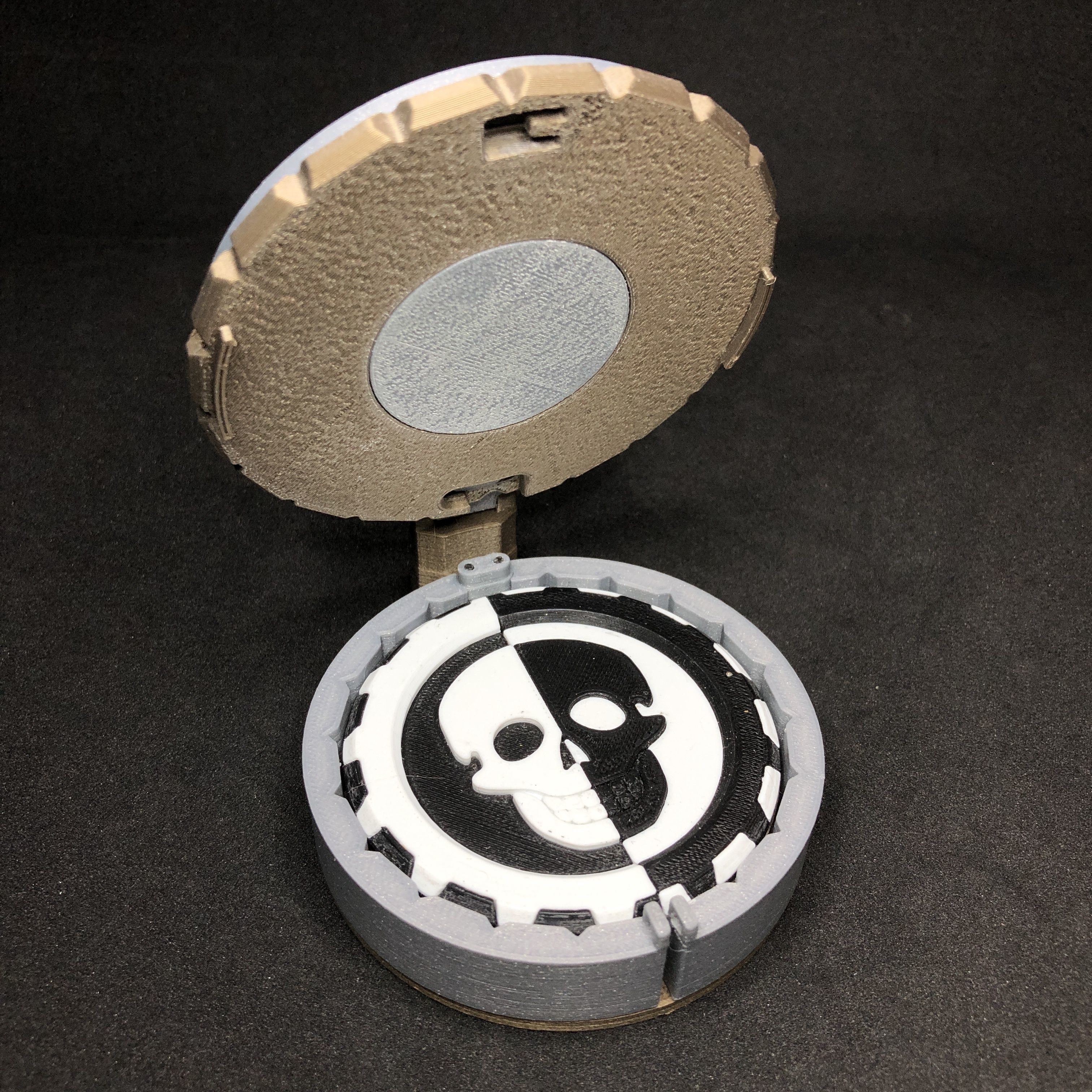 Warhammer 40K Adeptus Mechanicus Emblem Badge 3D model 3D printable ...