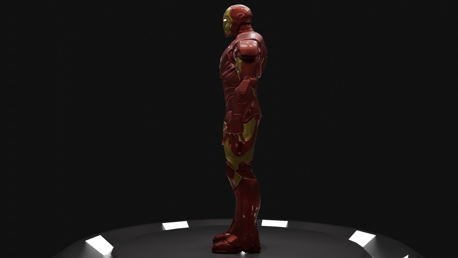 Iron Man Free 3D model_4