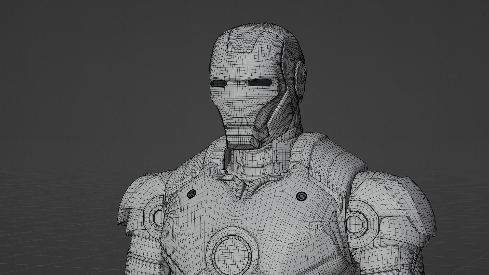 Iron Man Free 3D model_6