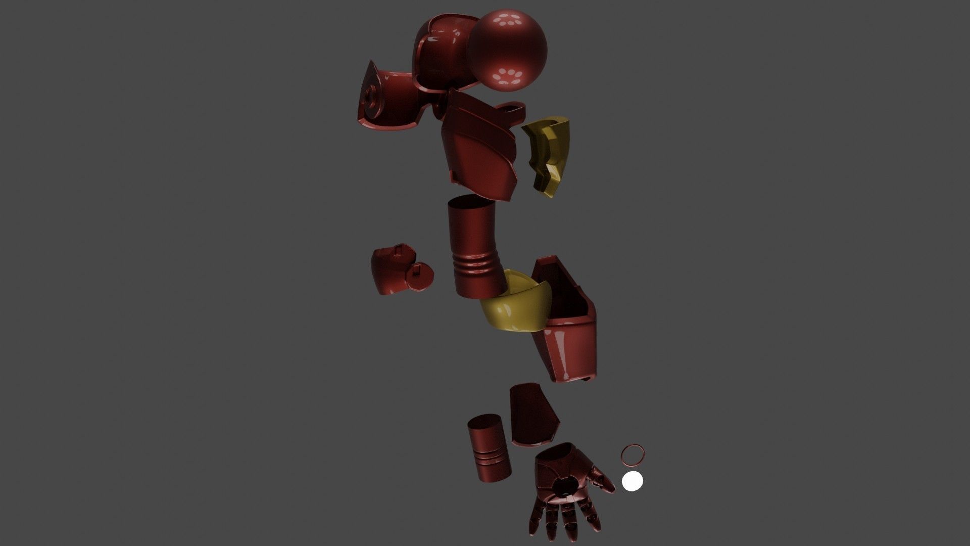 Iron Man Free 3D model_10