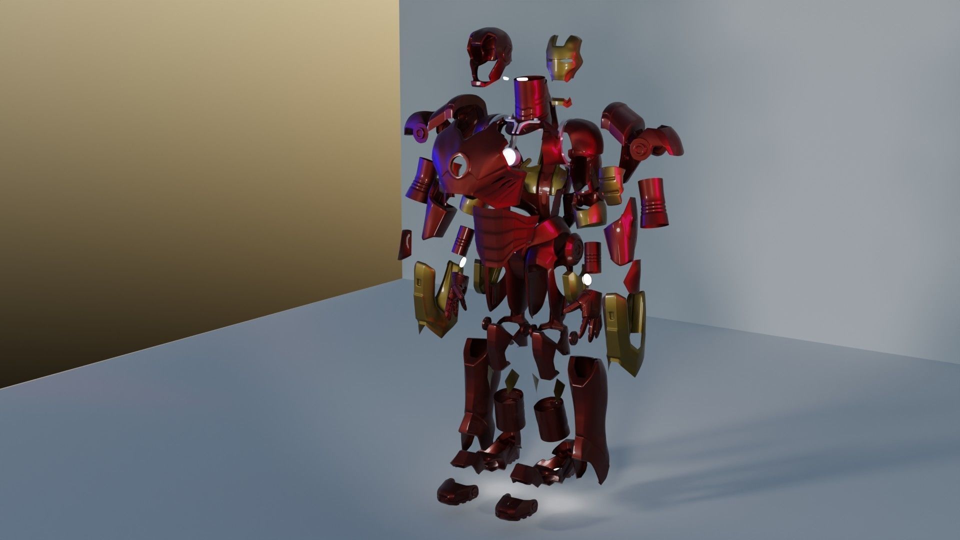 Iron Man Free 3D model_16