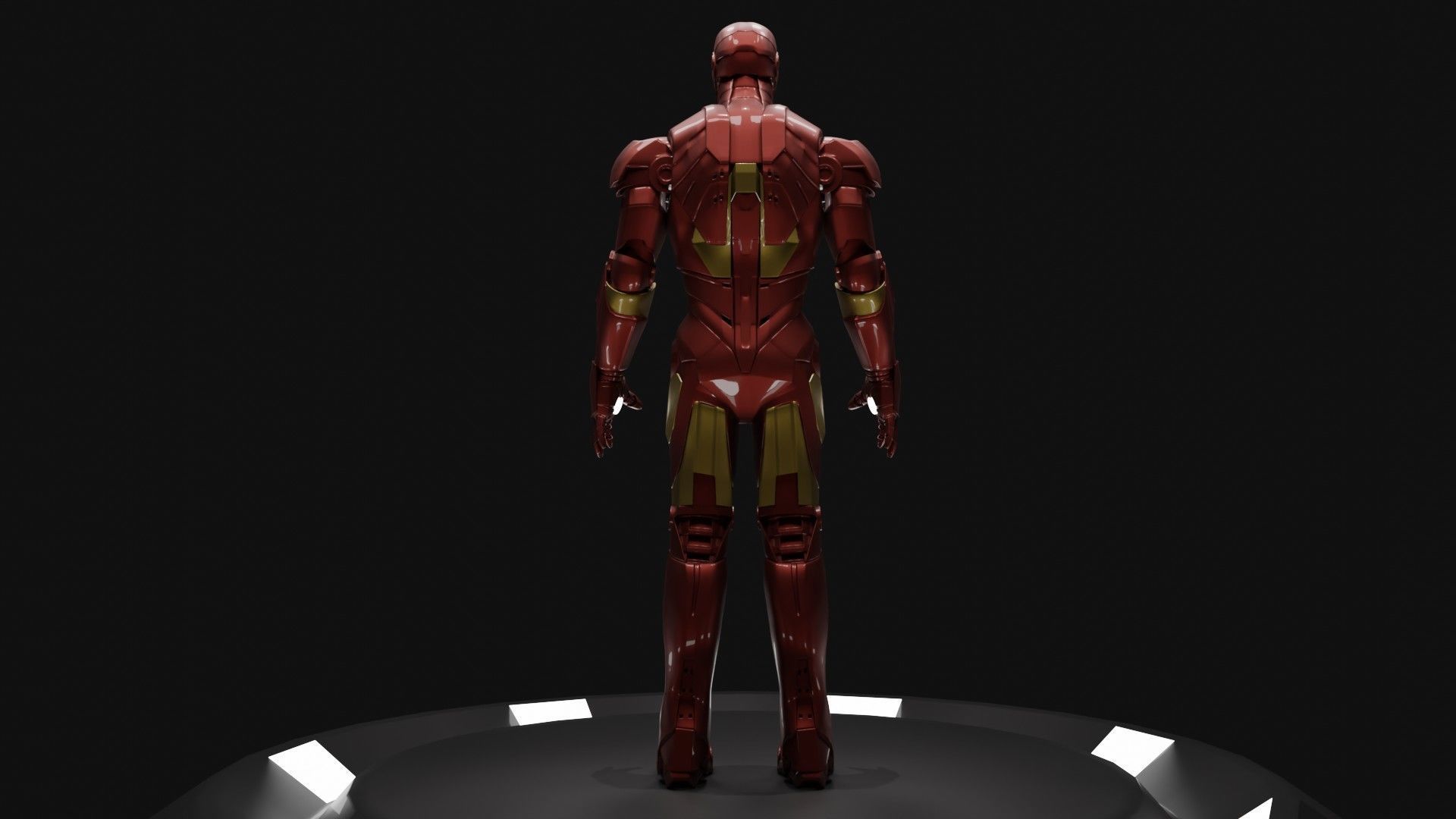 Iron Man Free 3D model_5