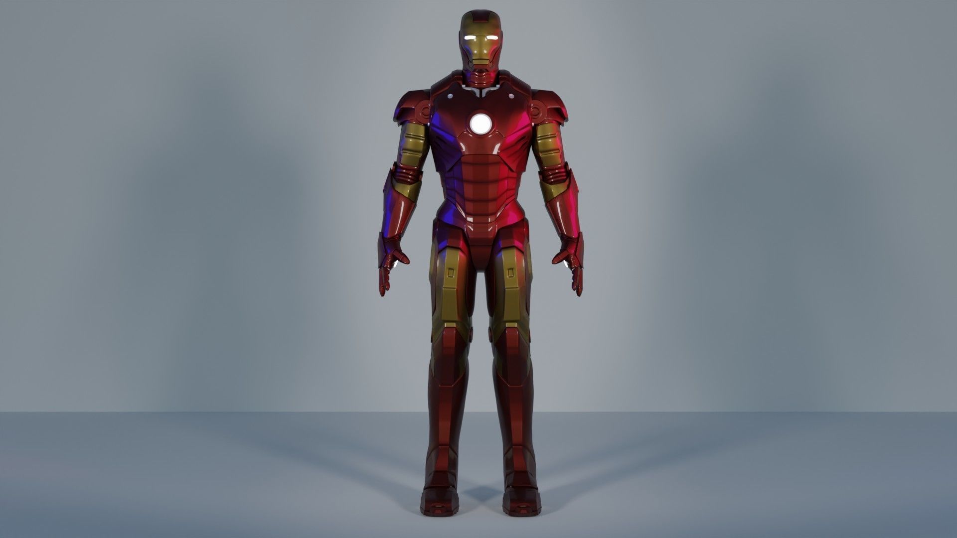 Iron Man Free 3D model_12