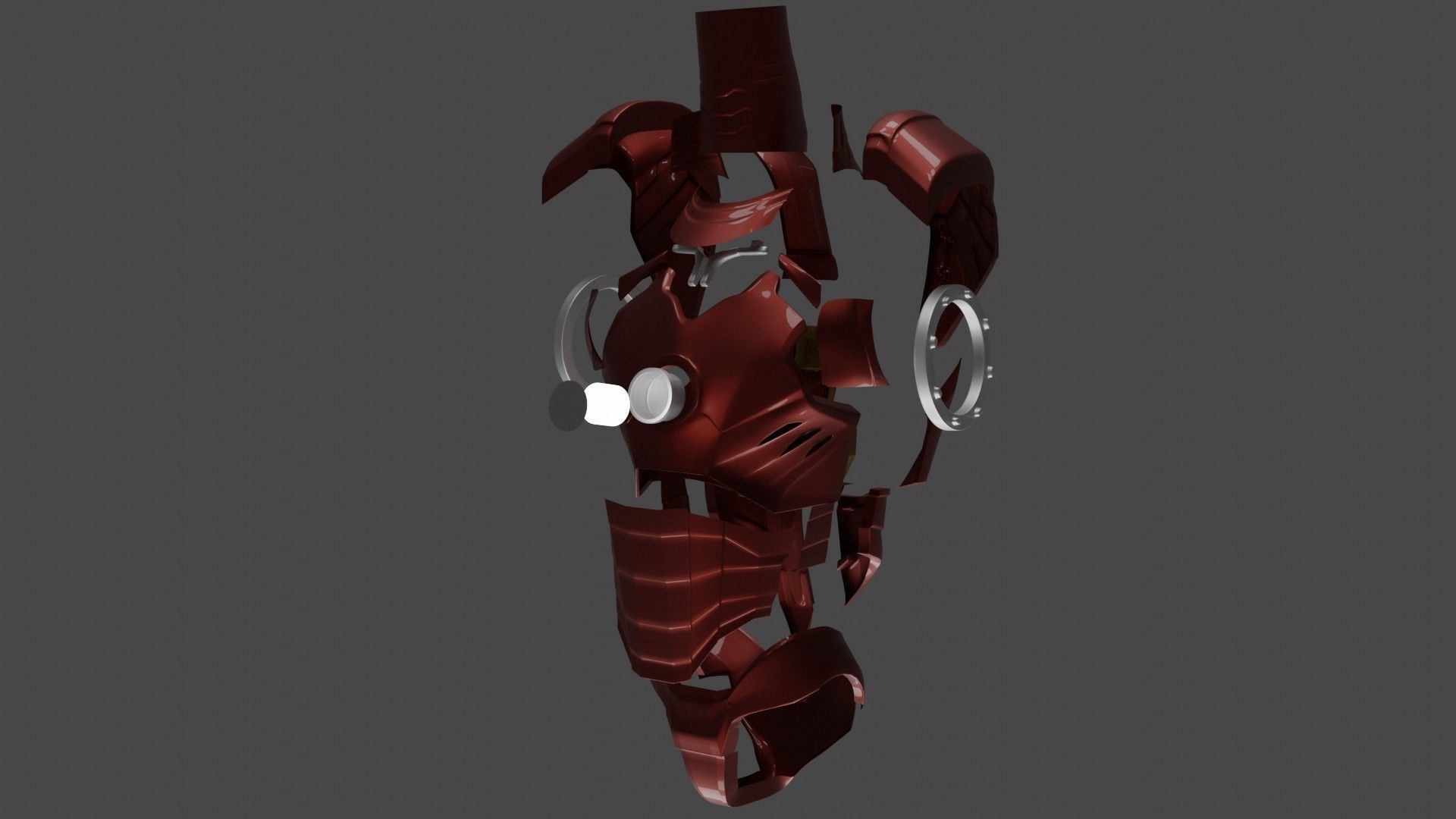 Iron Man Free 3D model_9