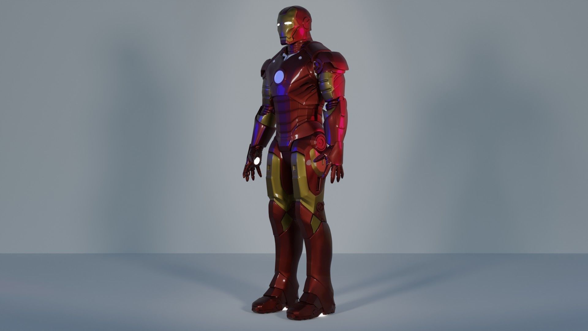 Iron Man Free 3D model_13