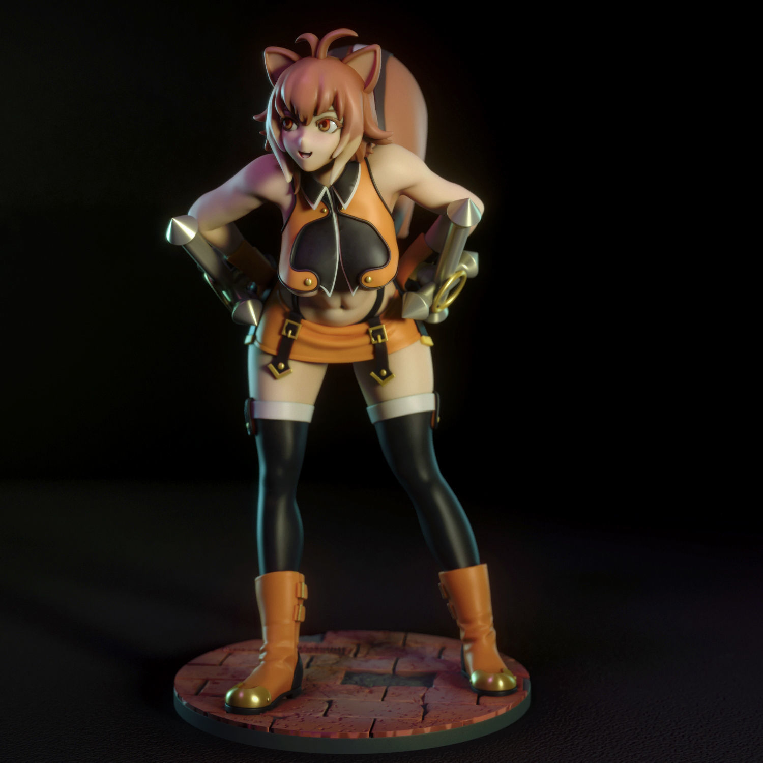 Makoto Nanaya 3D print model_5