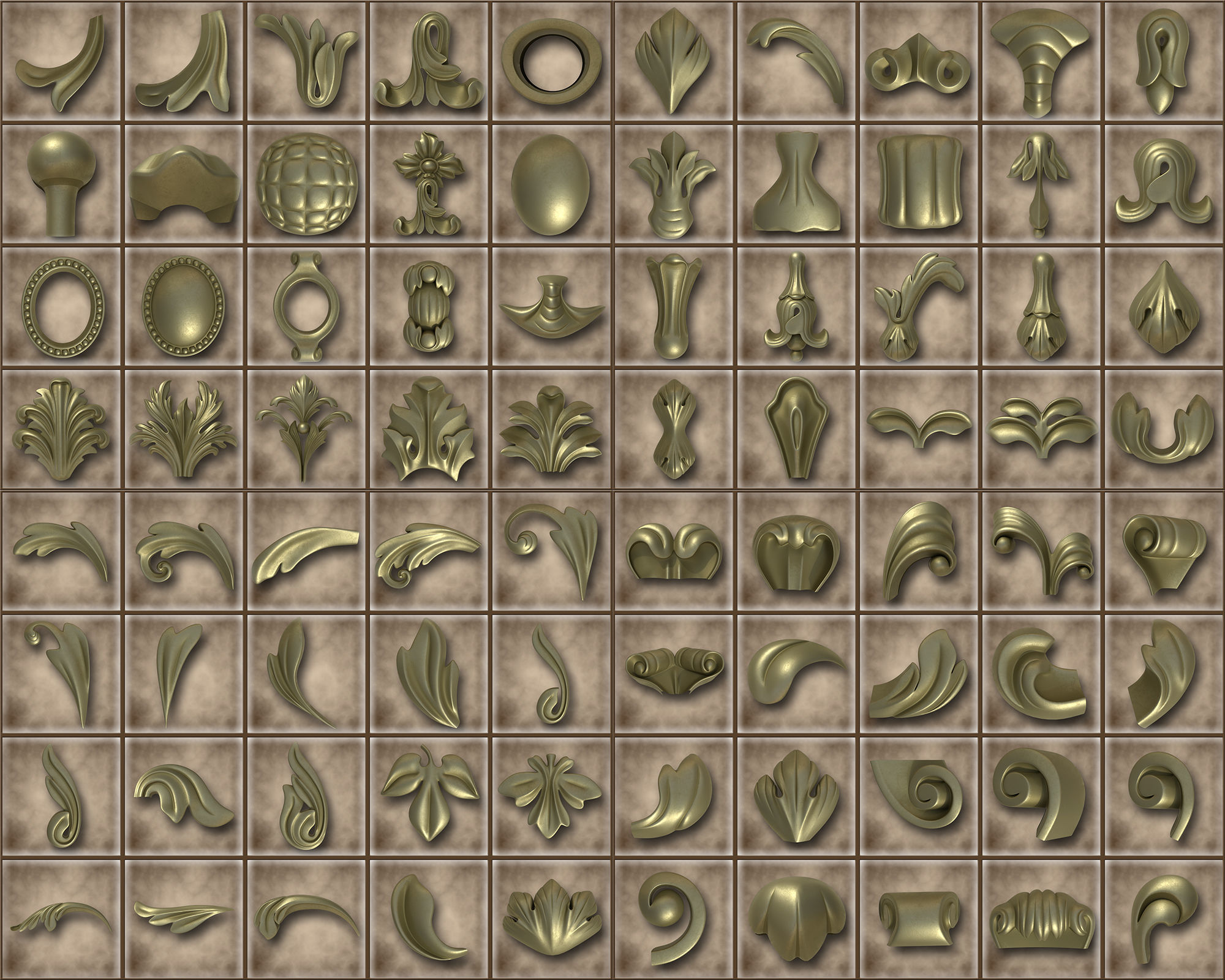 Ornamental Alphas Vol 01 Texture_9