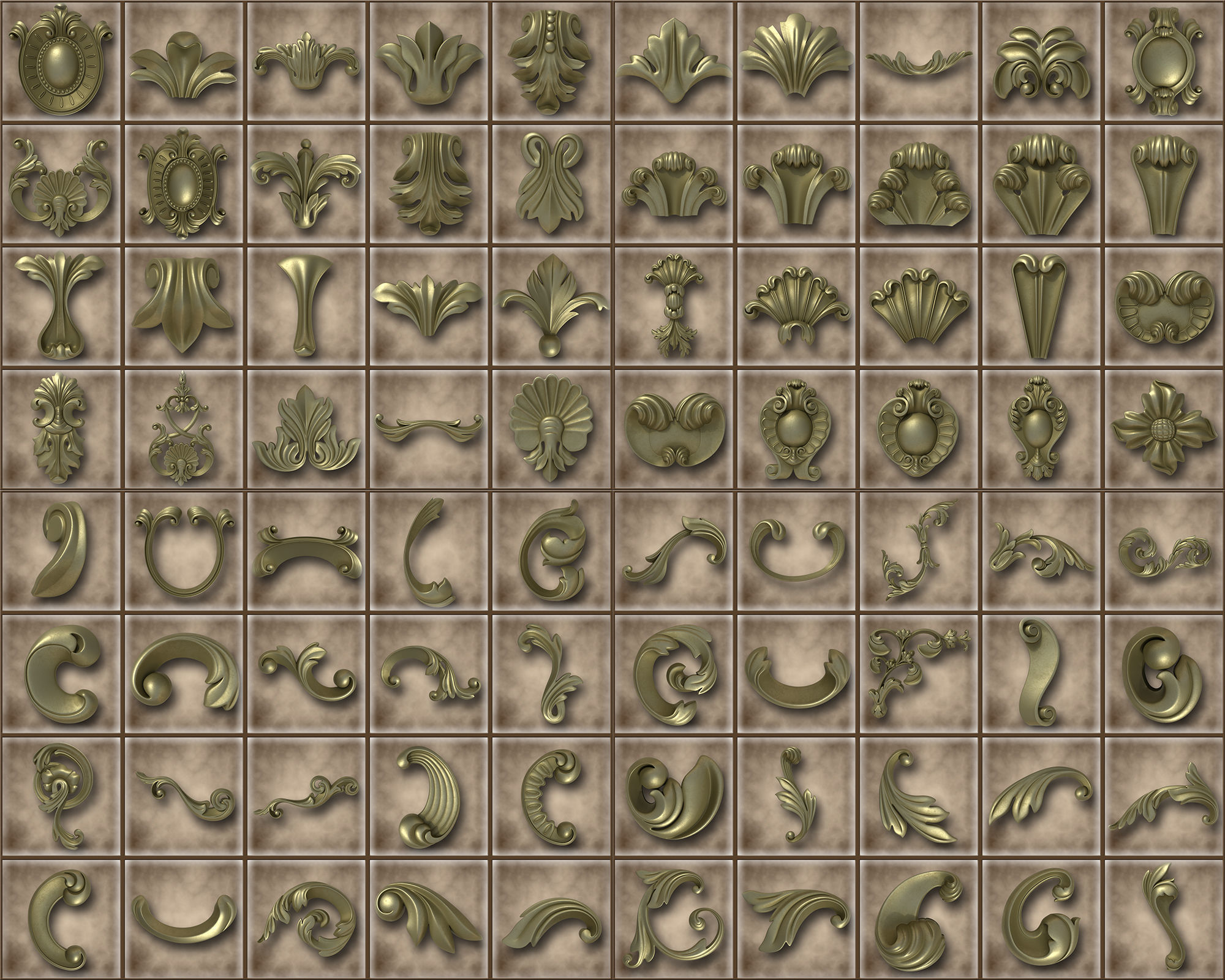 Ornamental Alphas Vol 01 Texture_7