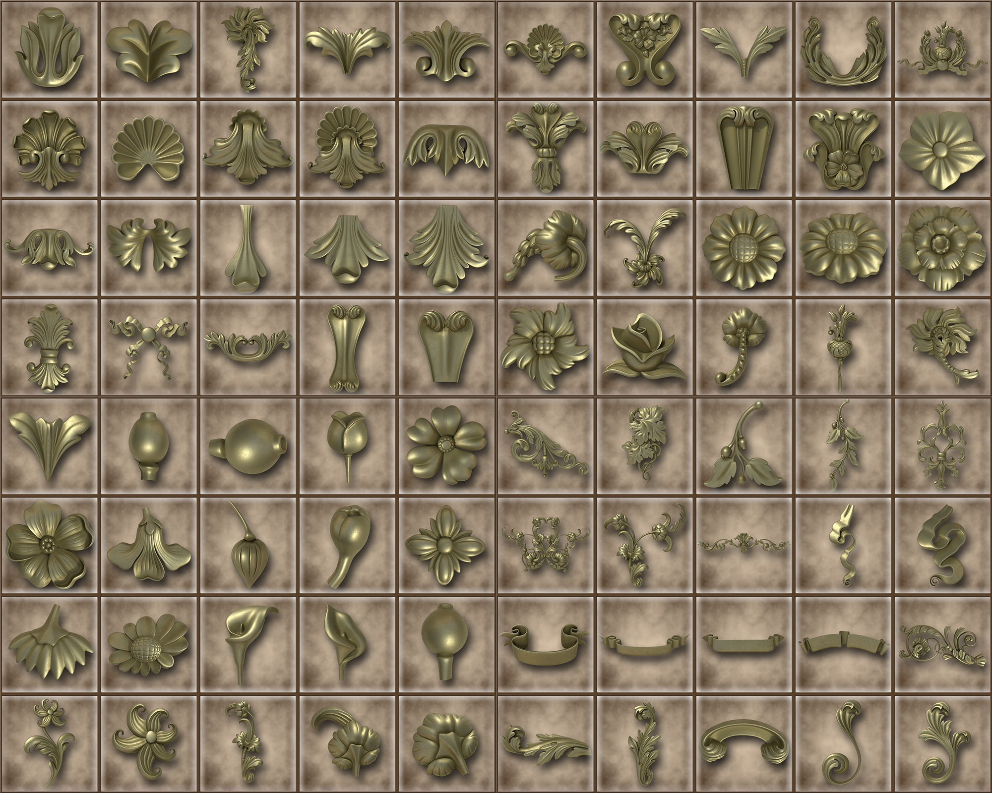 Ornamental Alphas Vol 01 Texture_4