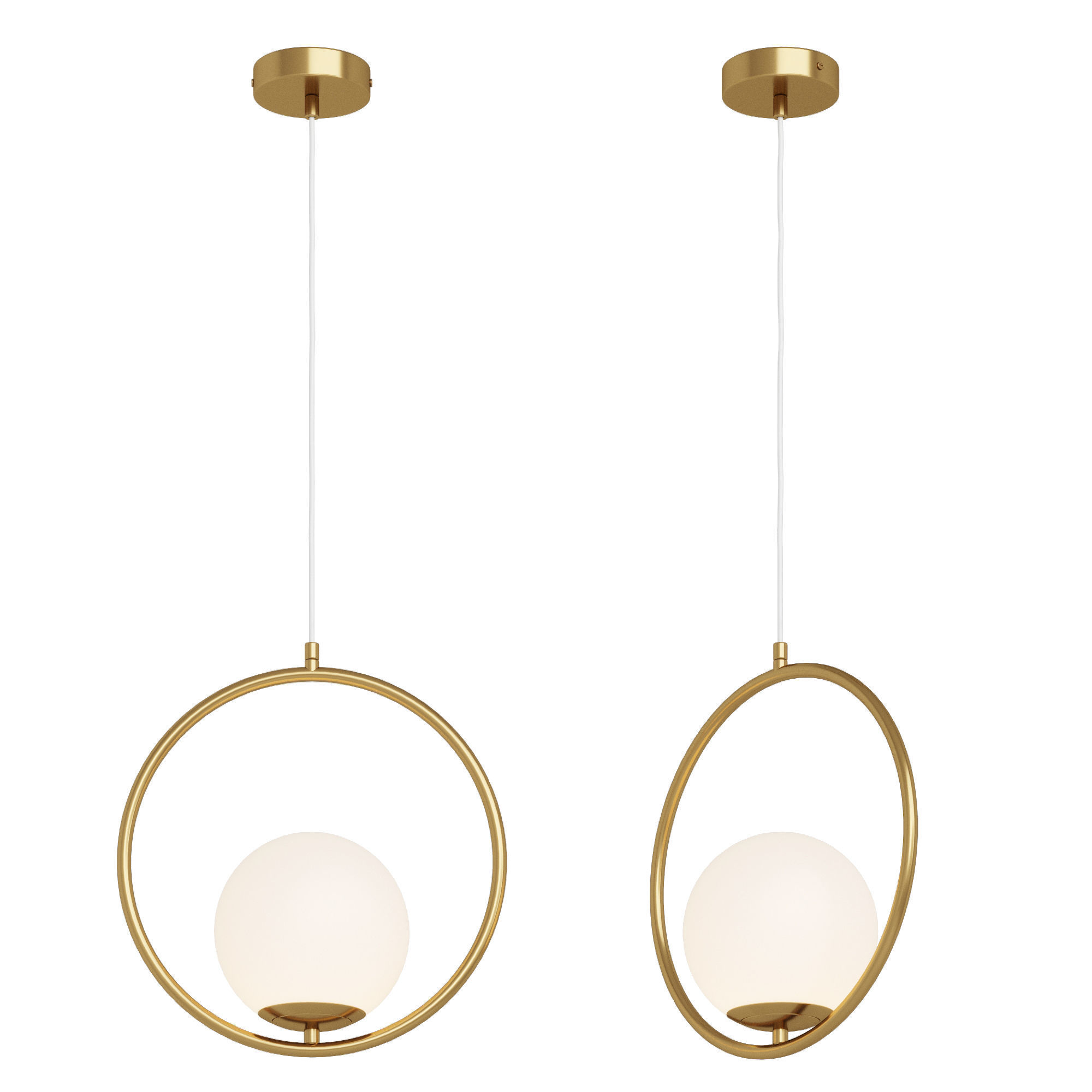 Chandelier Dantone Home Matisse 30 3D model_2