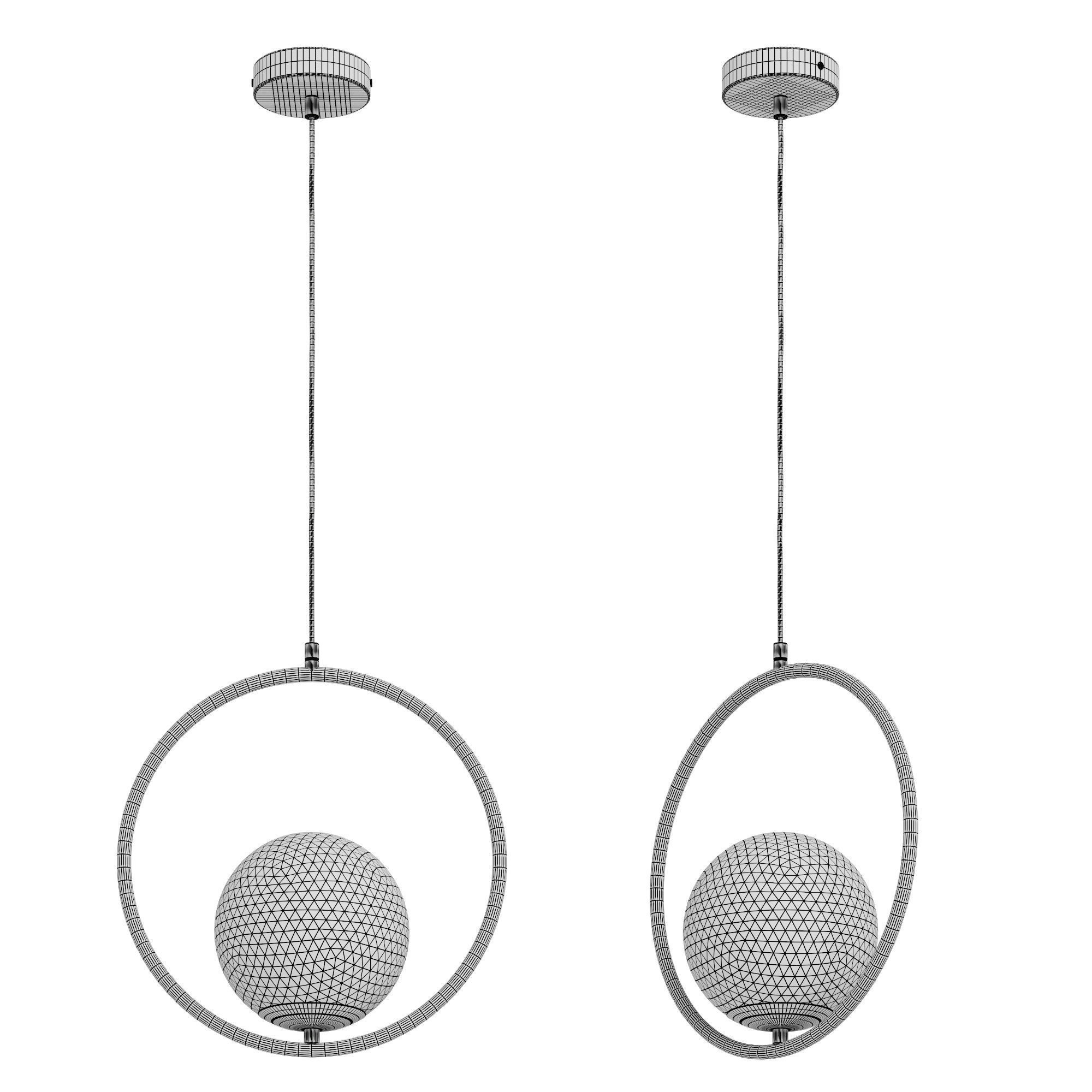 Chandelier Dantone Home Matisse 30 3D model_6