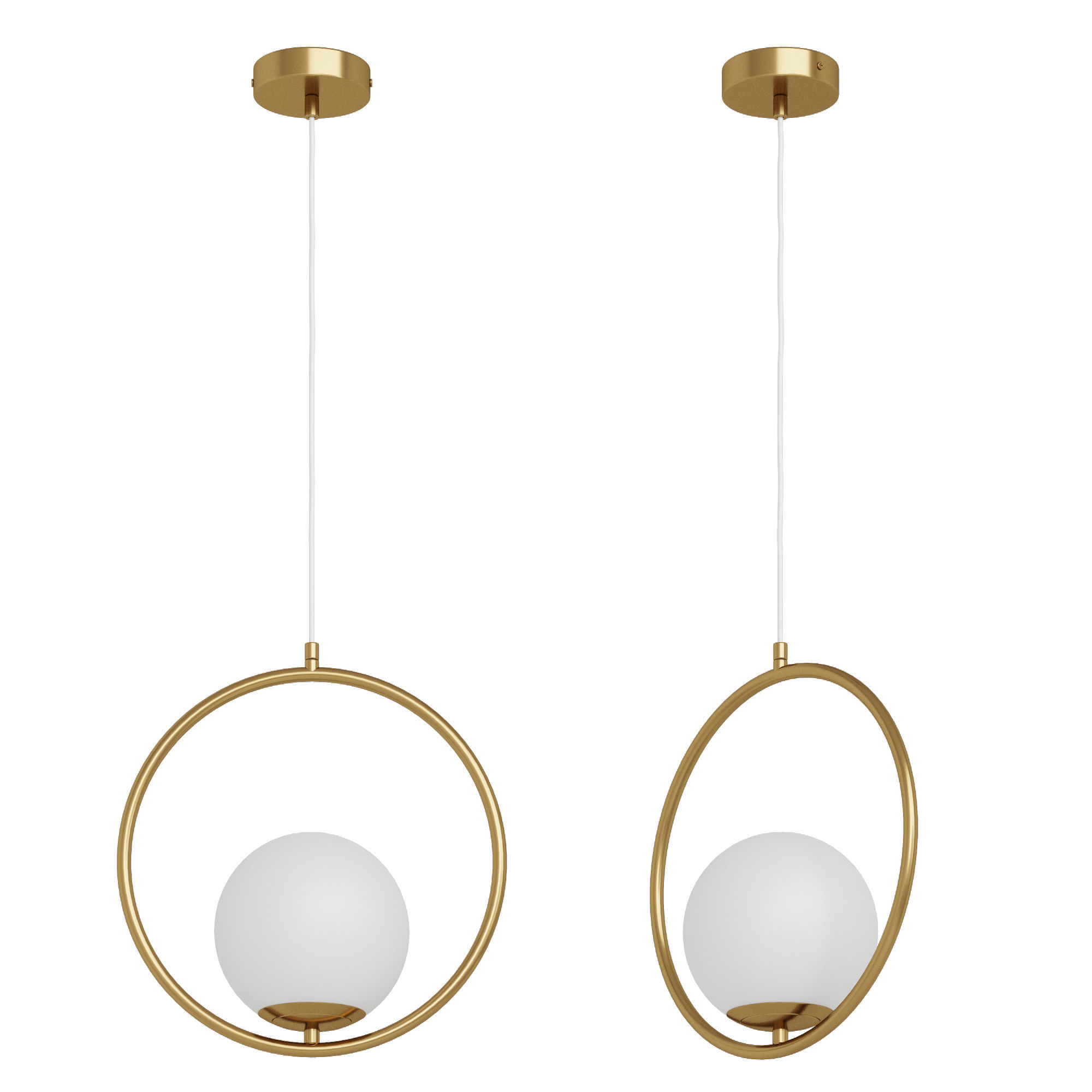 Chandelier Dantone Home Matisse 30 3D model_3