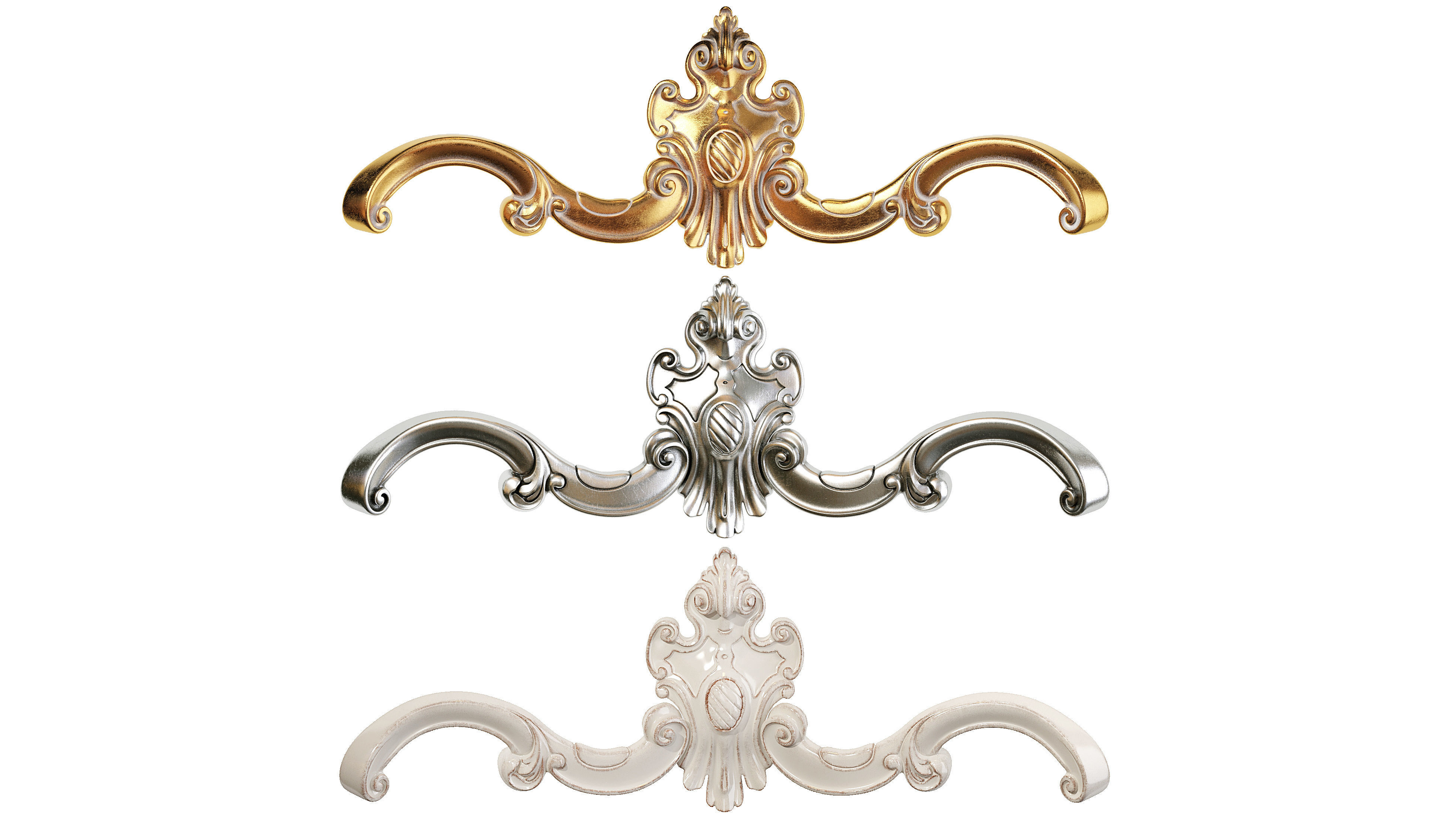 Classic carved 171 3D model_6